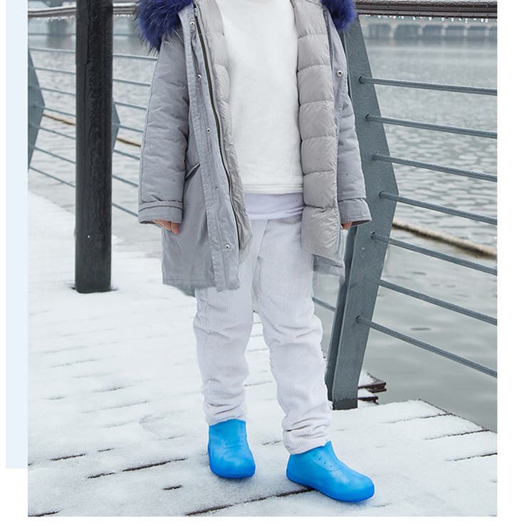 レインシューズカバー 靴用防水カバー レディース | PlusNao | 詳細画像5 