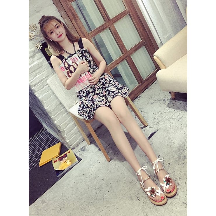 ストラップサンダル レディース ローヒール | PlusNao | 詳細画像4 