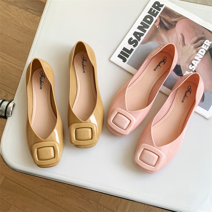 パンプス スクエアトゥ ぺたんこ | PlusNao | 詳細画像14 