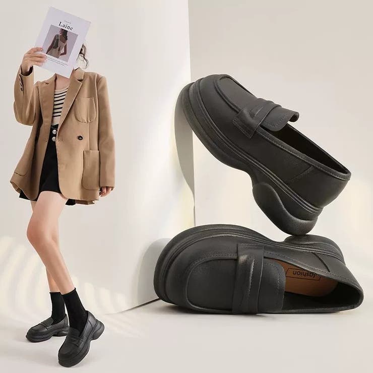 ローファー 厚底 靴 | PlusNao | 詳細画像2 