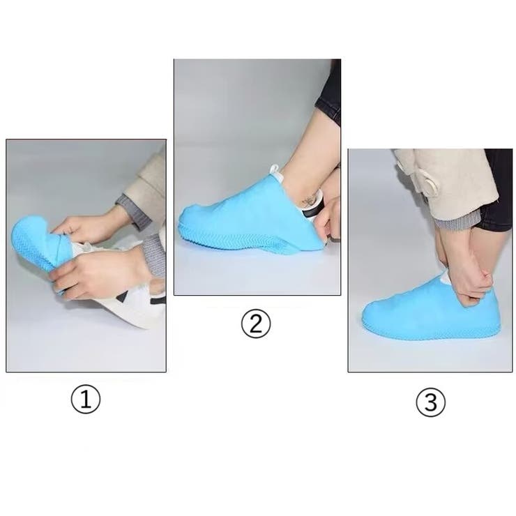 シューズカバー レインシューズカバー 靴カバー | PlusNao | 詳細画像18 