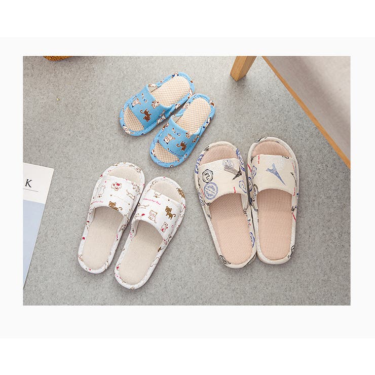 ルームサンダル フラットサンダル 室内履き | PlusNao | 詳細画像6 