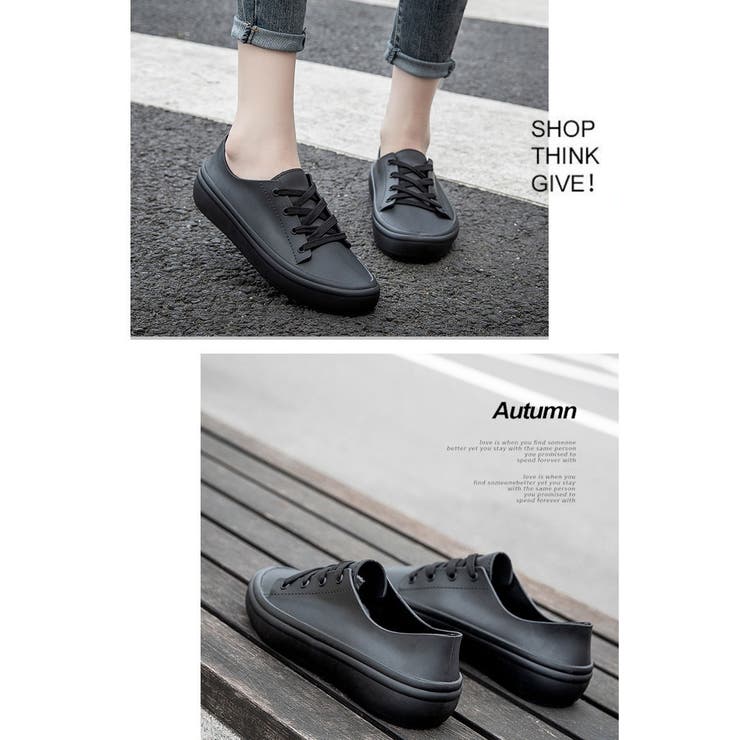 レインシューズ レインスニーカー レディーズ | PlusNao | 詳細画像9 