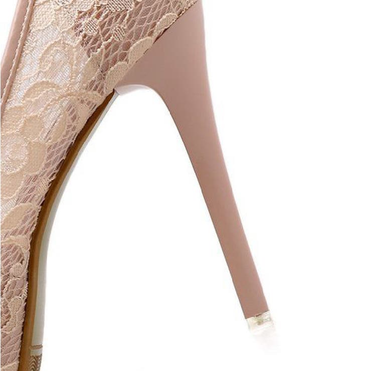 パンプス オープントゥ ピンヒール | PlusNao | 詳細画像10 