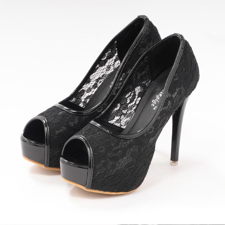 パンプス オープントゥ ピンヒール | PlusNao | 詳細画像12 