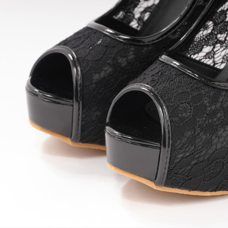 パンプス オープントゥ ピンヒール | PlusNao | 詳細画像13 