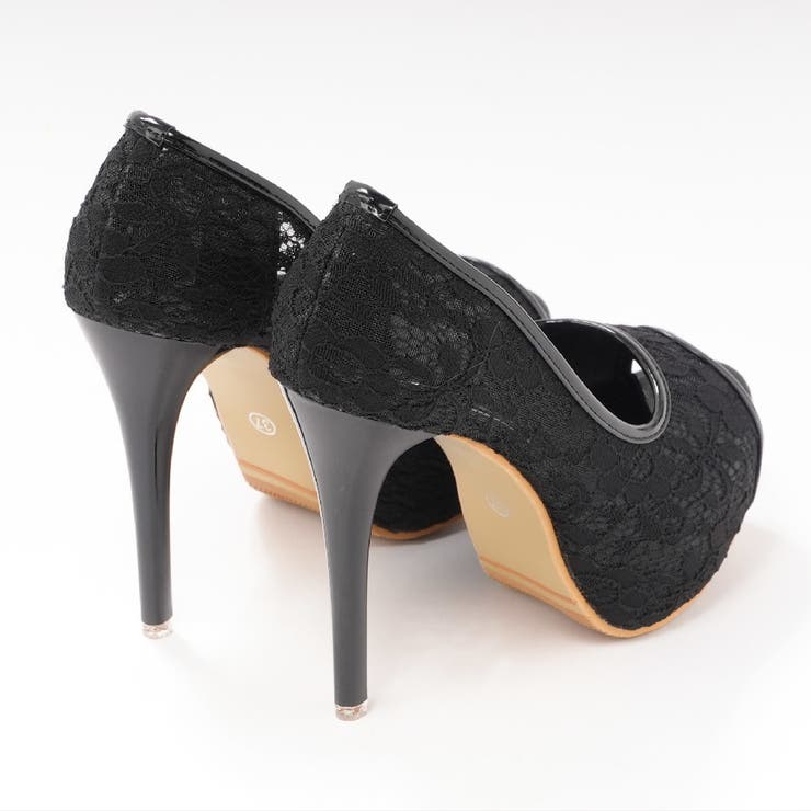 パンプス オープントゥ ピンヒール | PlusNao | 詳細画像16 