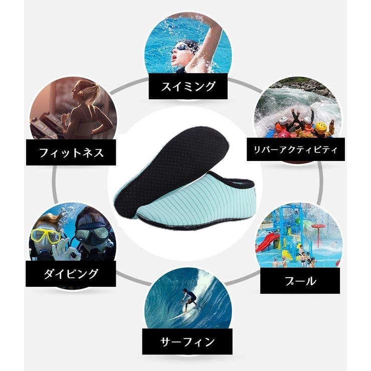 マリンシューズ ウォーターシューズ レディース | PlusNao | 詳細画像2 