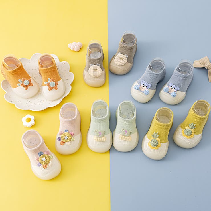 ファーストシューズ ルームシューズ ソックスシューズ | PlusNao | 詳細画像11 