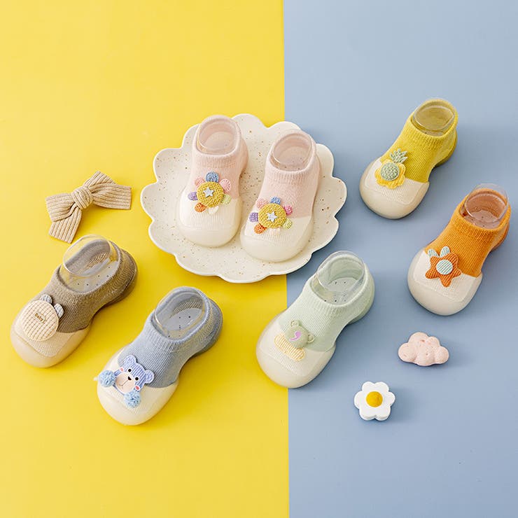 ファーストシューズ ルームシューズ ソックスシューズ | PlusNao | 詳細画像9 