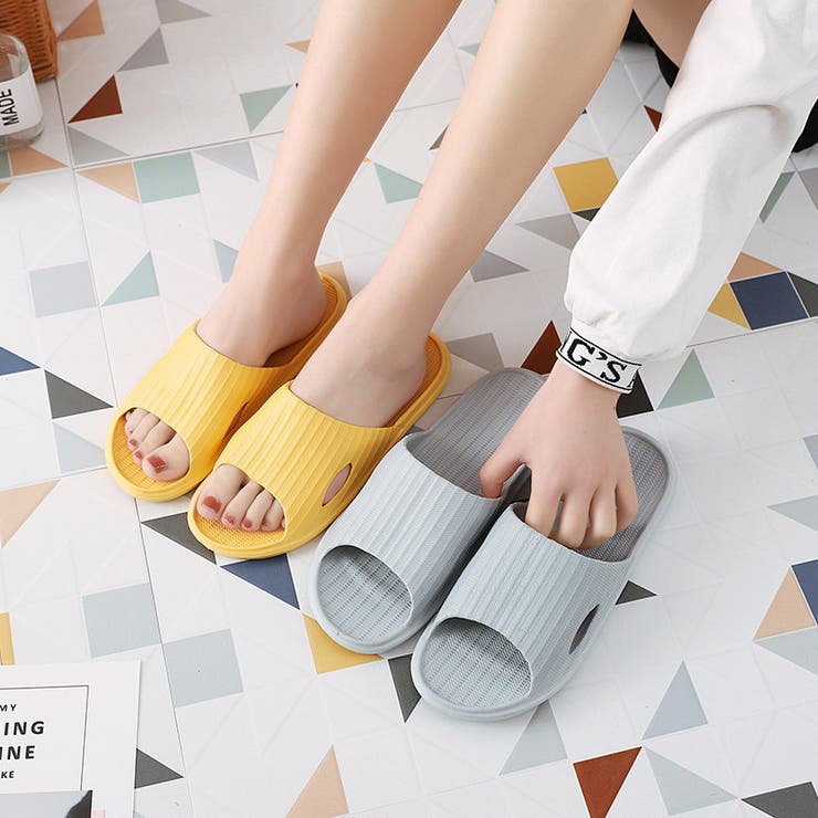 シャワーサンダル バススリッパ 前あき | PlusNao | 詳細画像7 