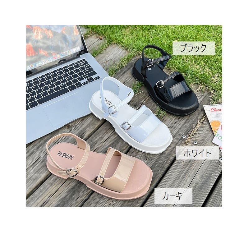 サンダル ストラップサンダル スリッパ | PlusNao | 詳細画像20 