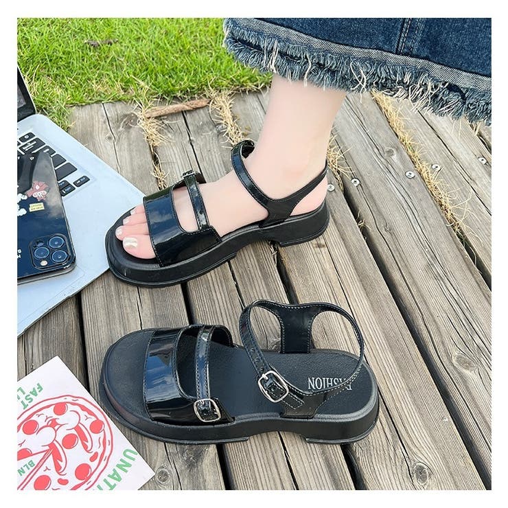 サンダル ストラップサンダル スリッパ | PlusNao | 詳細画像6 