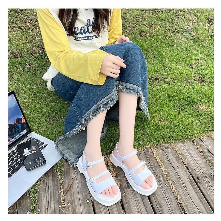 サンダル ストラップサンダル スリッパ | PlusNao | 詳細画像8 