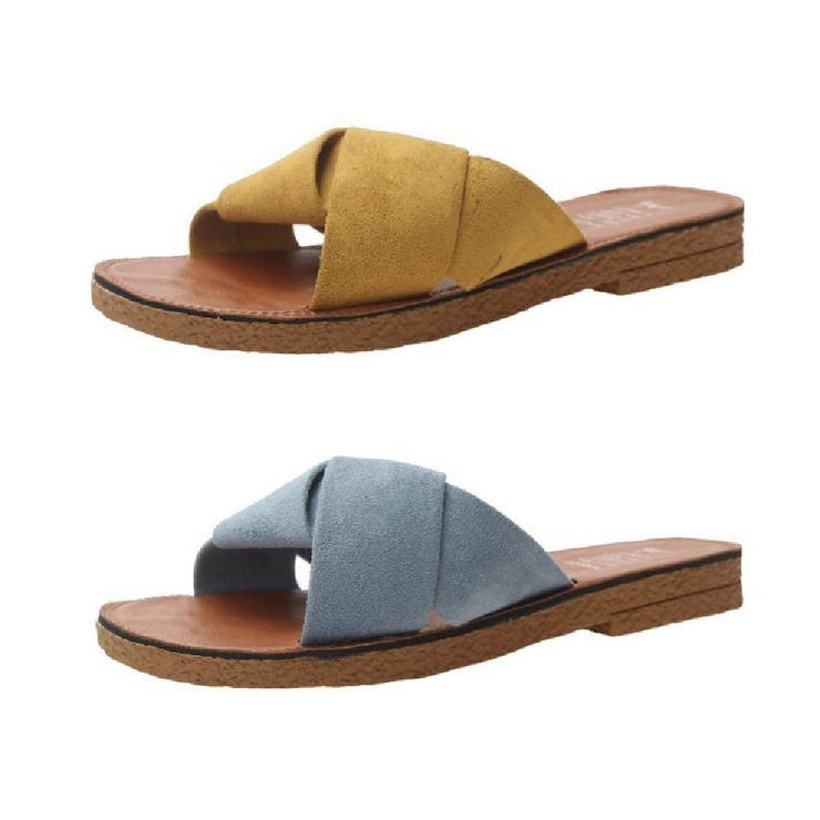 フラットサンダル ビーチサンダル スリッパ | PlusNao | 詳細画像9 