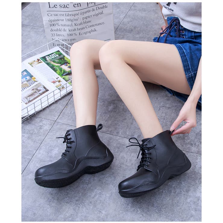 レインブーツ レインシューズ 雨靴 | PlusNao | 詳細画像9 