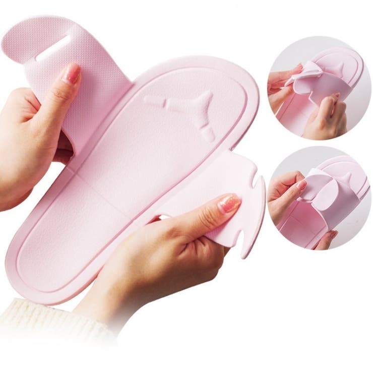 携帯用スリッパ レディース ポータブルスリッパ | PlusNao | 詳細画像15 