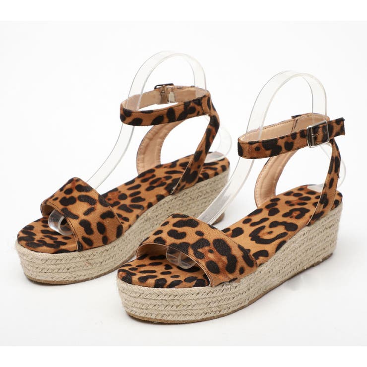 厚底サンダル アンクルストラップ ウェッジソール | PlusNao | 詳細画像17 