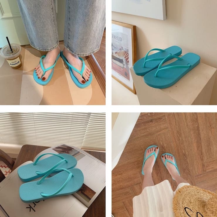 トングサンダル ビーチサンダル レディース | PlusNao | 詳細画像12 