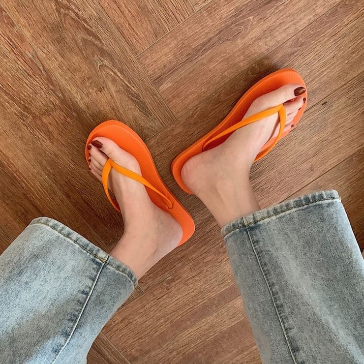 トングサンダル ビーチサンダル レディース | PlusNao | 詳細画像7 