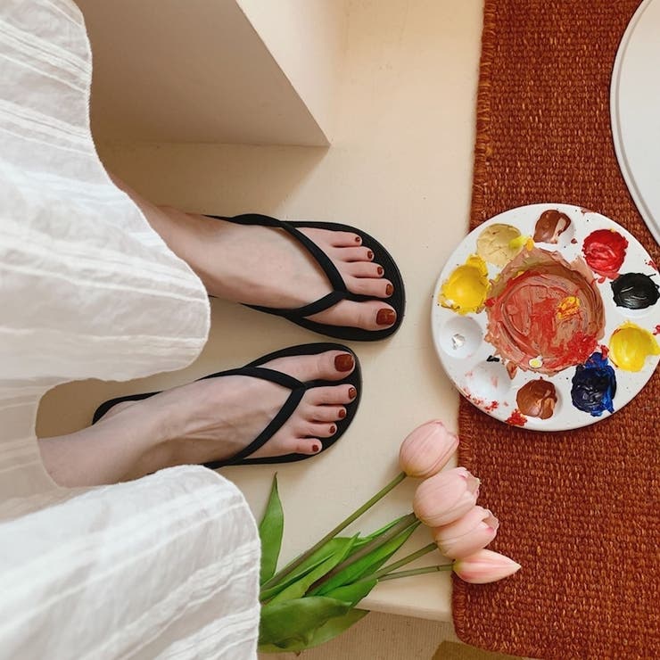 トングサンダル ビーチサンダル レディース | PlusNao | 詳細画像8 