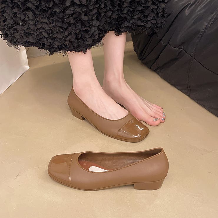 パンプス ローヒール スクエアトゥ | PlusNao | 詳細画像10 