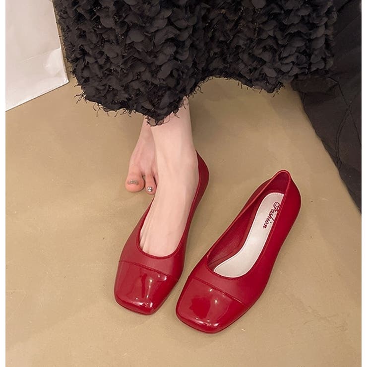 パンプス ローヒール スクエアトゥ | PlusNao | 詳細画像11 