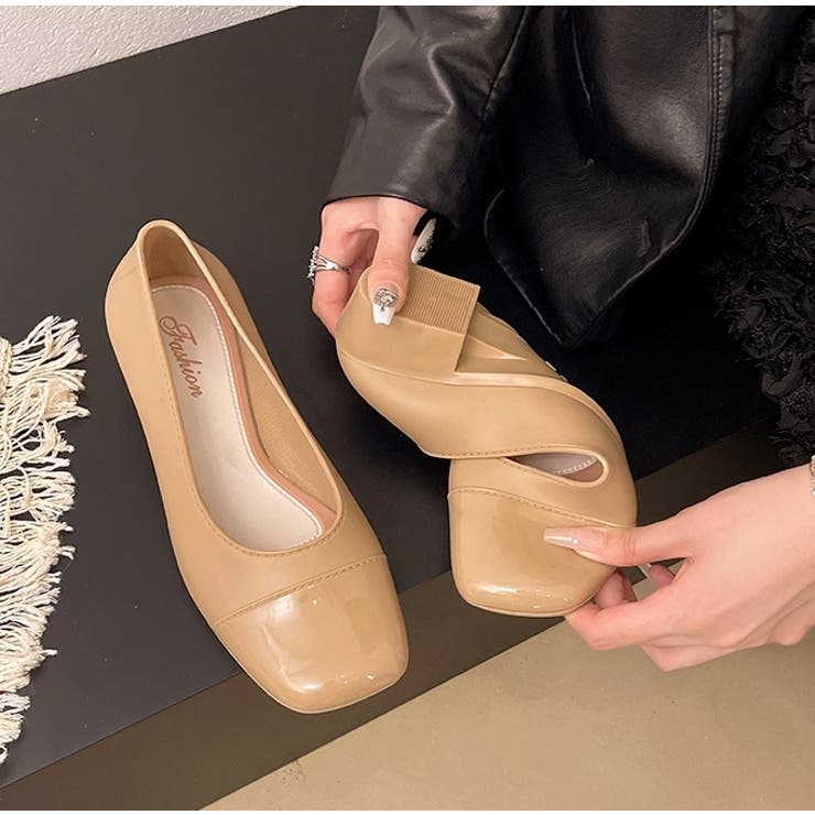 パンプス ローヒール スクエアトゥ | PlusNao | 詳細画像14 