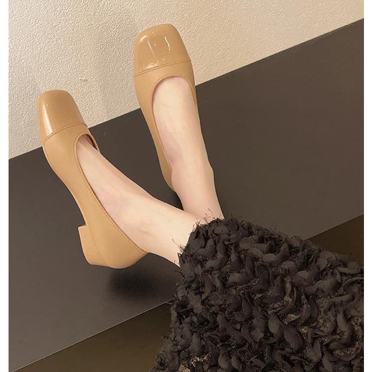 パンプス ローヒール スクエアトゥ | PlusNao | 詳細画像8 