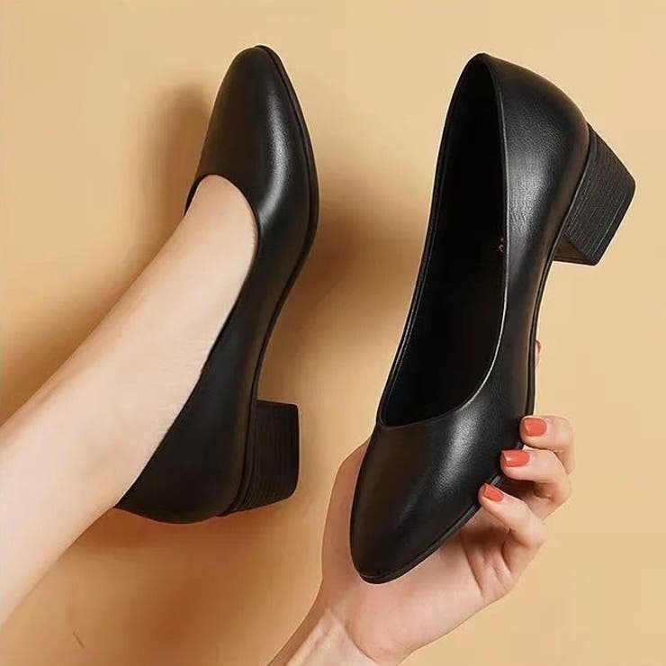 パンプス ラウンドトゥ レディース | PlusNao | 詳細画像8 