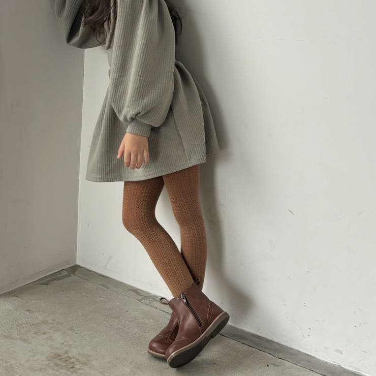 リアルレザーミディアムブーツ 本革 キッズブーツ | PlusNao | 詳細画像8 