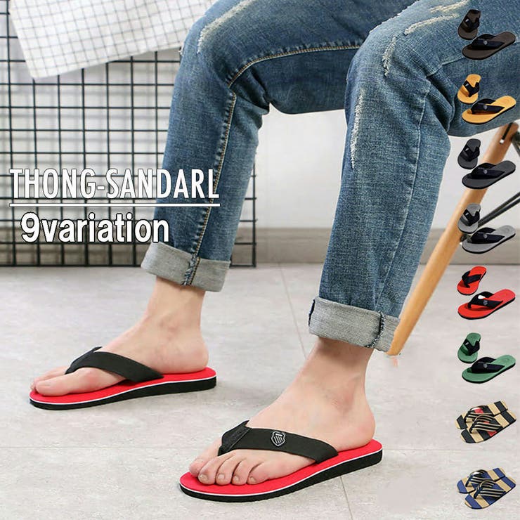 トングサンダル ビーチサンダル ビーサン | PlusNao | 詳細画像1 