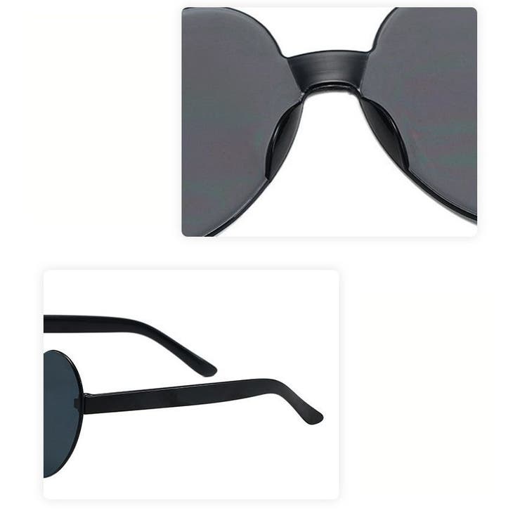 サングラス ハート型 カラーレンズ | PlusNao | 詳細画像16 