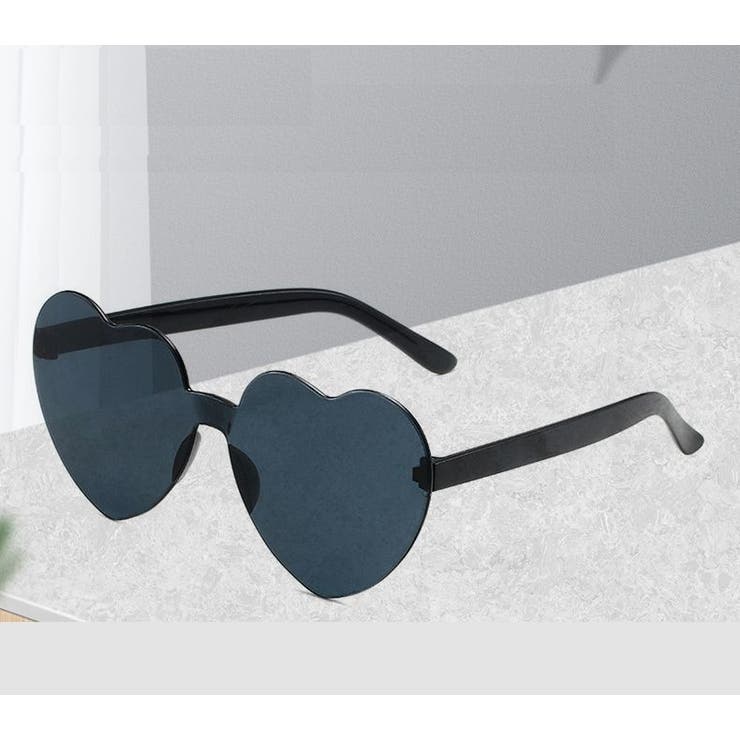 サングラス ハート型 カラーレンズ | PlusNao | 詳細画像2 