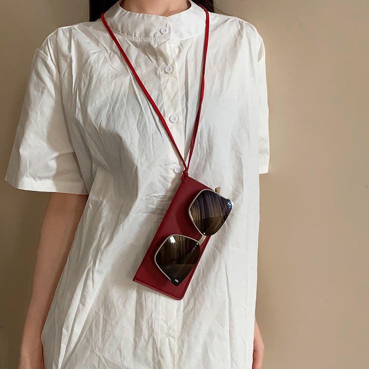 メガネケース 眼鏡ケース ストラップ付き | PlusNao | 詳細画像7 