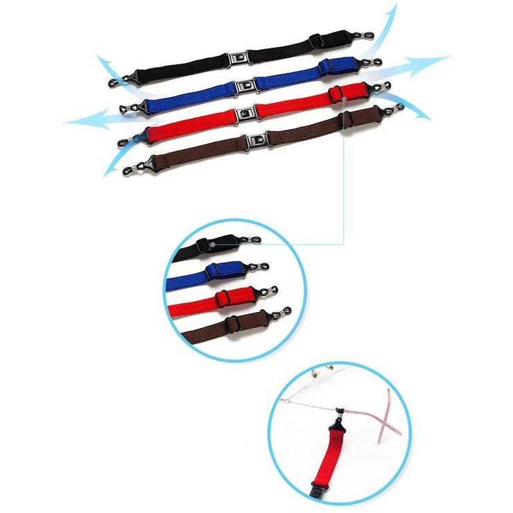 メガネストラップ メガネバンド 眼鏡バンド | PlusNao | 詳細画像7 