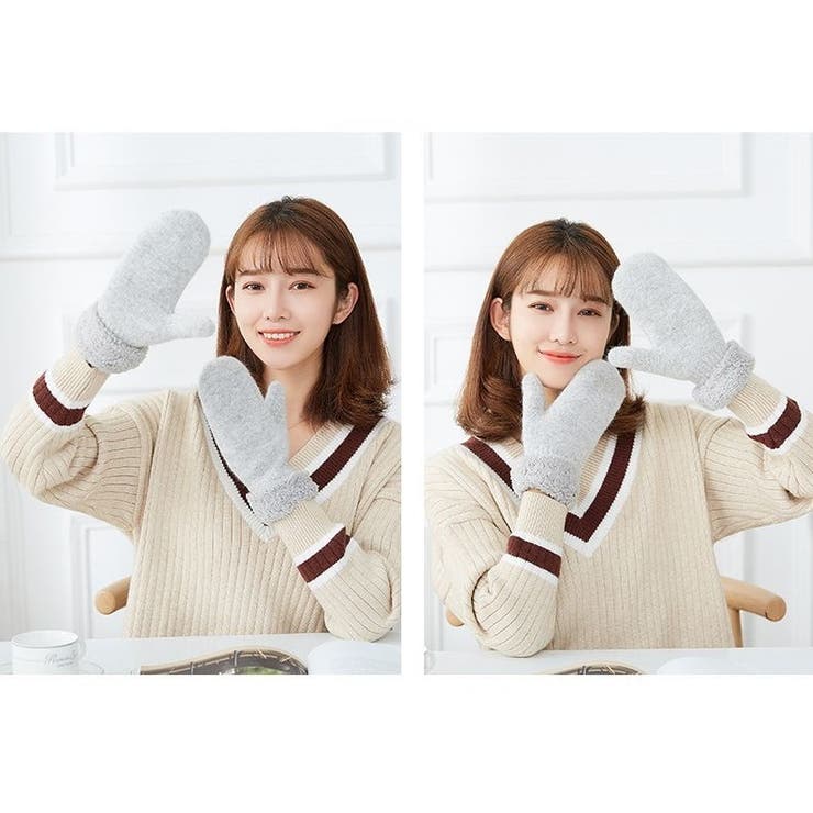 手袋 ミトン ふたまた手袋 | PlusNao | 詳細画像5 