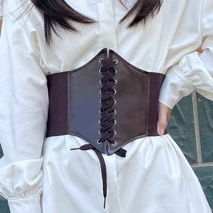 サッシュベルト コルセットベルト レディース | PlusNao | 詳細画像3 