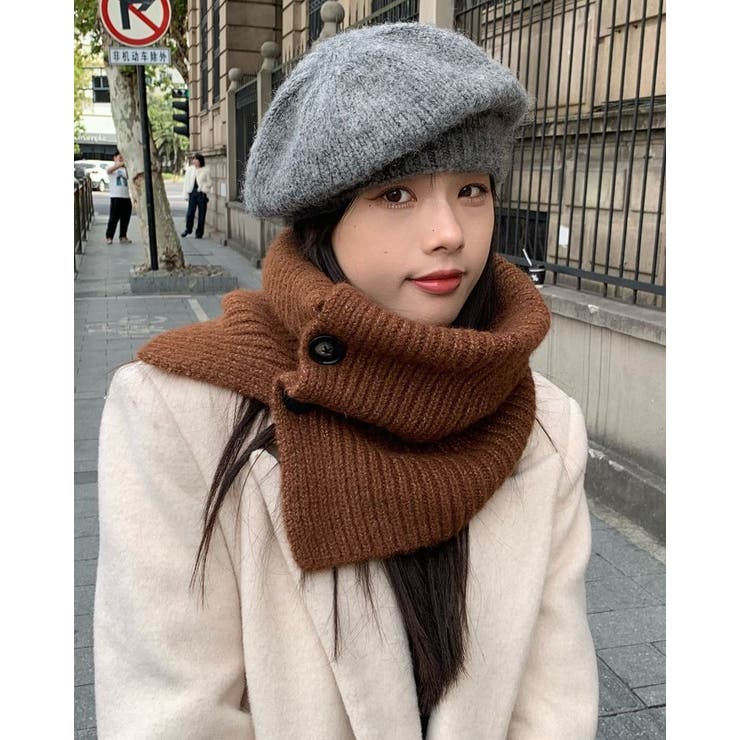 ネックウォーマー スヌード レディース | PlusNao | 詳細画像8 