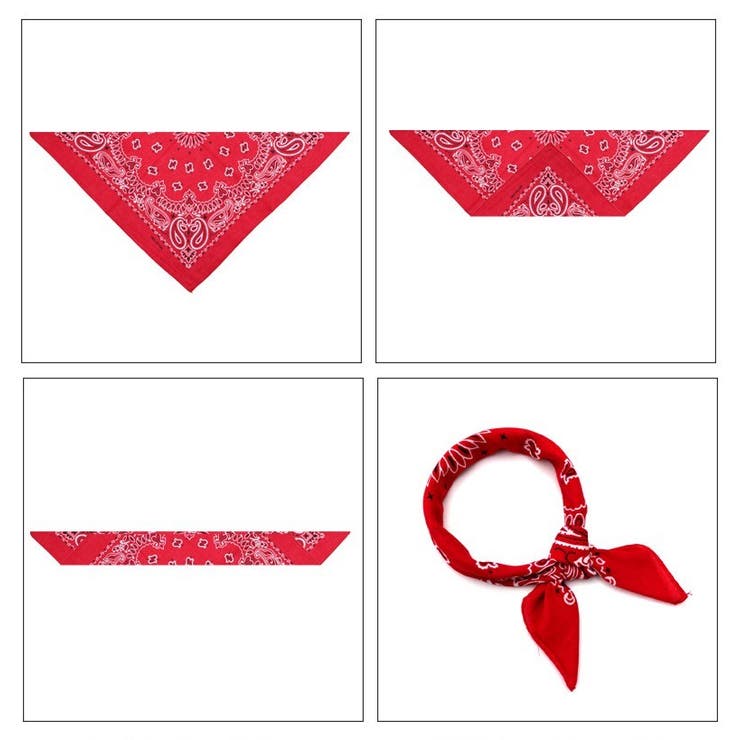 バンダナ ユニセックス メンズ | PlusNao | 詳細画像17 