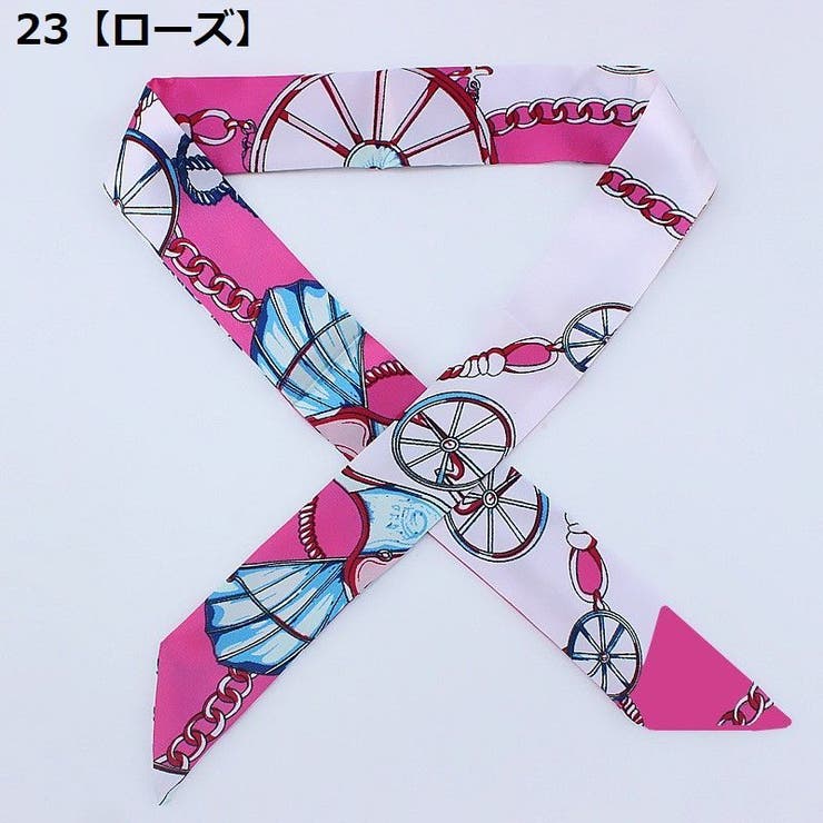 スカーフ バッグスカーフ リボン | PlusNao | 詳細画像4 