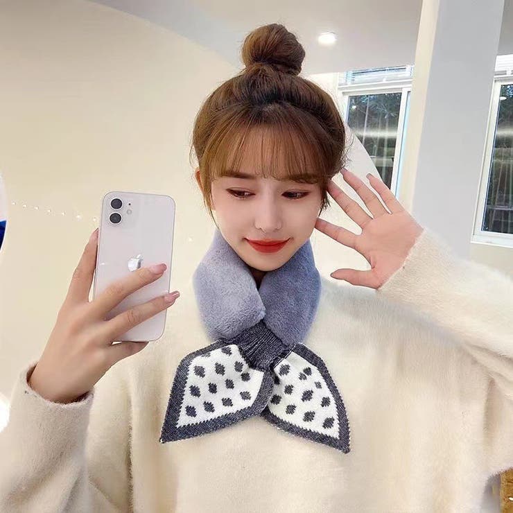 マフラー レディース 女性 | PlusNao | 詳細画像8 