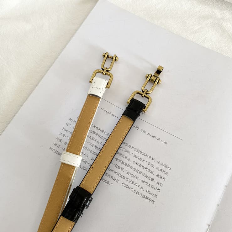 ベルト 細ベルト ウエストマーク | PlusNao | 詳細画像10 