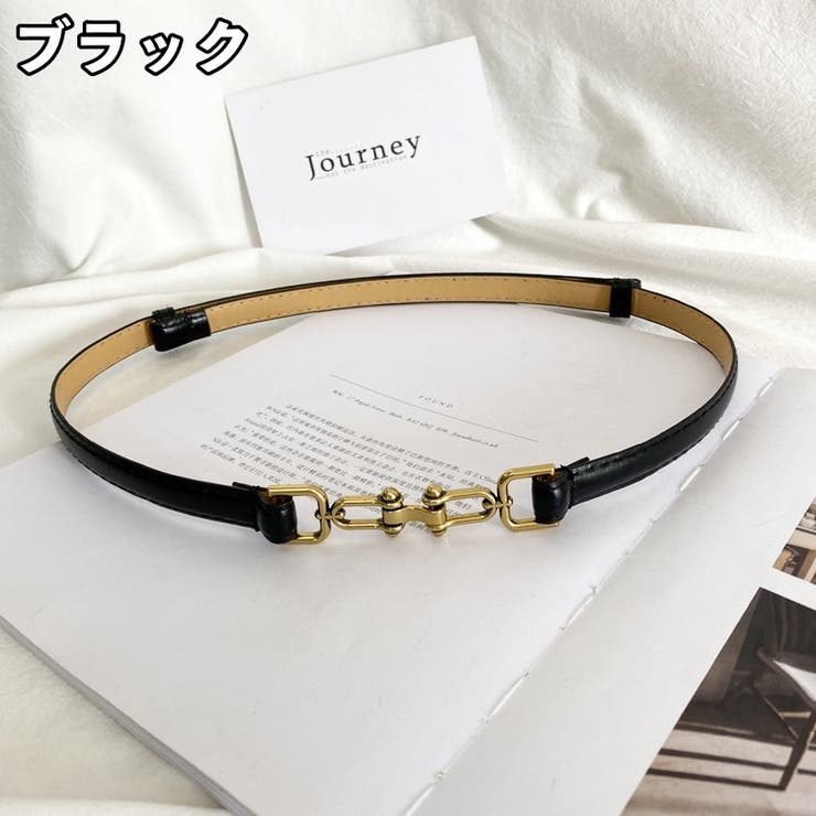 ベルト 細ベルト ウエストマーク | PlusNao | 詳細画像11 