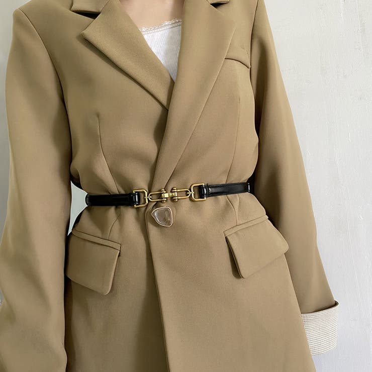 ベルト 細ベルト ウエストマーク | PlusNao | 詳細画像3 