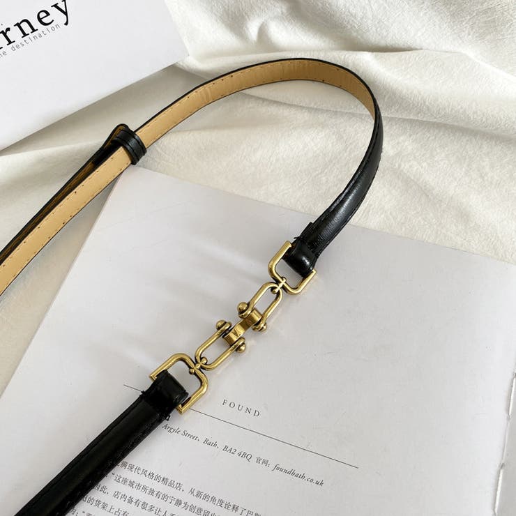 ベルト 細ベルト ウエストマーク | PlusNao | 詳細画像7 