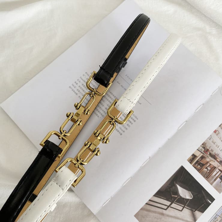 ベルト 細ベルト ウエストマーク | PlusNao | 詳細画像8 