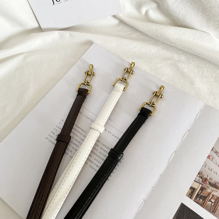 ベルト 細ベルト ウエストマーク | PlusNao | 詳細画像9 