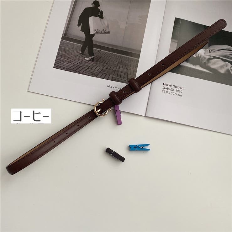 ベルト 細ベルト レディース | PlusNao | 詳細画像12 