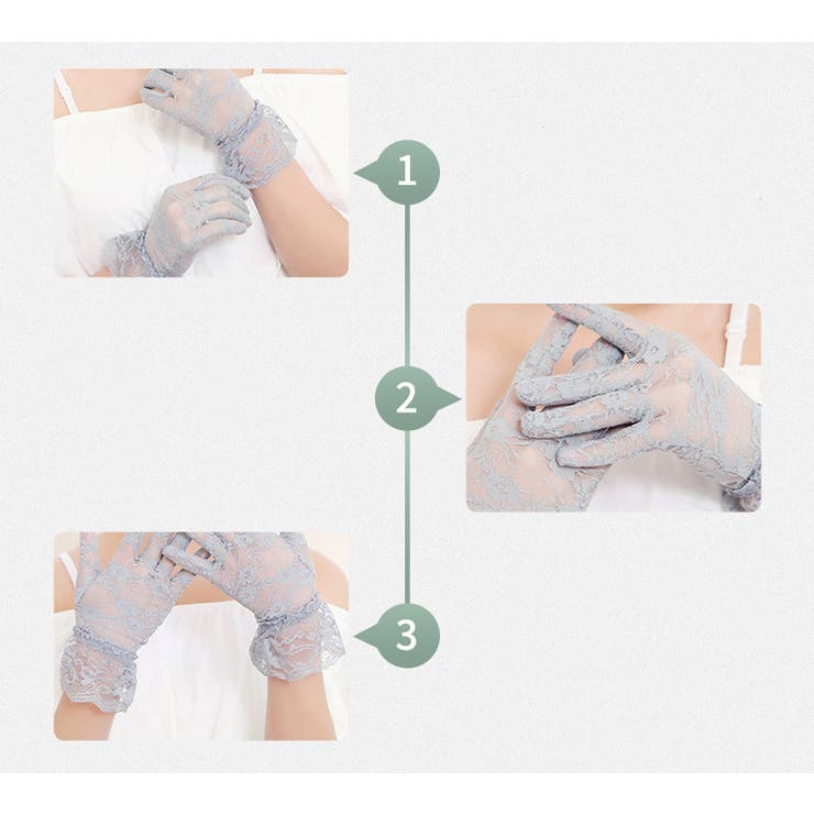 レース手袋 レディース 手袋 | PlusNao | 詳細画像8 